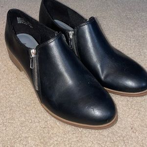 AMERICAN EAGLE Black Dress Shoes / Mini Boots Size 9